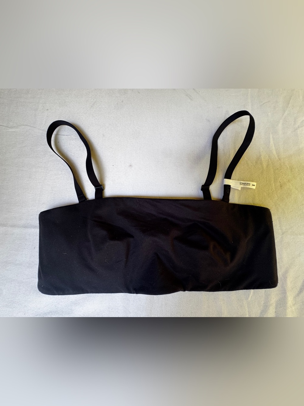 Aerie Strapless Bra black 34D New